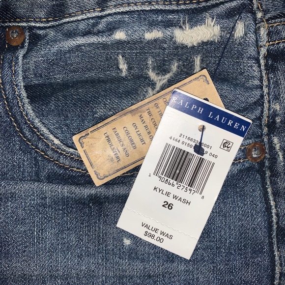 Ralph Lauren Crosby Denim Shorts NWT - Picture 4 of 5